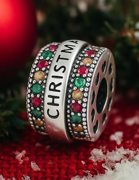 Charm circular Glamcharm de plata P 925
