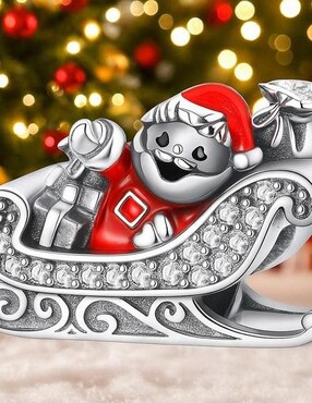 Charm de trineo Glamcharm de plata P 925