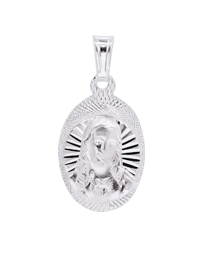 Dije ovalada Boscaini sagrado corazón de plata P 925