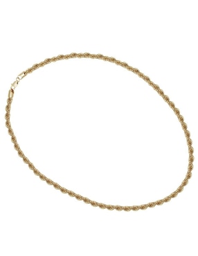 Collar entrelazado Horoz 18 K