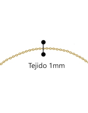 Collar de eslabones Horoz de oro 10 K