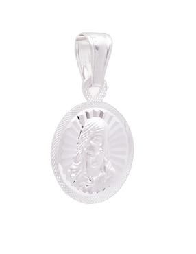 Dije circular Boscaini sagrado corazón de plata P 925