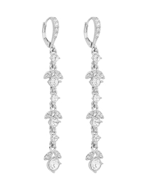 Aretes largos Givenchy con acabado brillante