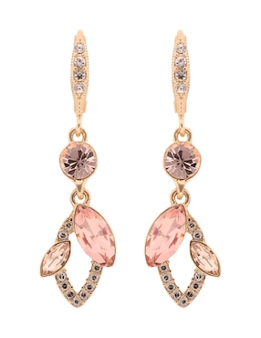 Aretes largos Givenchy Garden of Gems con acabado brillante