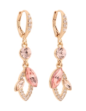 Aretes largos Givenchy Garden of Gems con acabado brillante