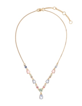 Collar Givenchy Rhinestone Rainbow
