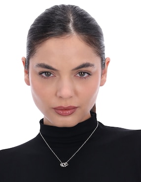 Collar Lauren Ralph Lauren Sterling Wavy Metal