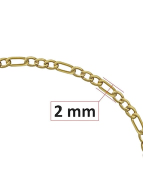 Collar de eslabones Horoz de oro 10 K