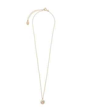 Collar con dije de flor Westies