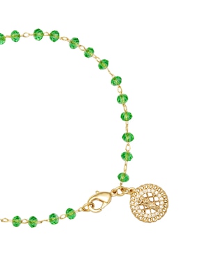 Pulsera Carré con zirconia cúbica acabado pavé