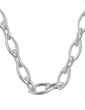 Collar nine west silver navette