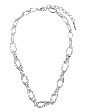 Collar nine west silver navette