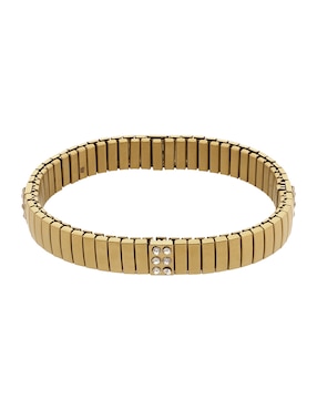 Pulsera Nine West con cristal acabado mate