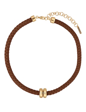 Collar Nine West Leather Tortoise