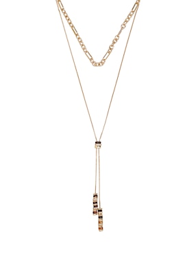 Collar Nine West Leather Tortoise