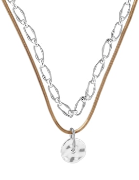 Collar Nine West Tritone Organic Discs