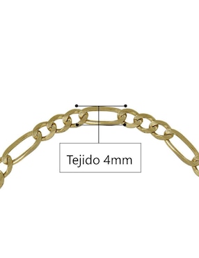 Pulsera Horoz de oro 10 K con acabado pulido