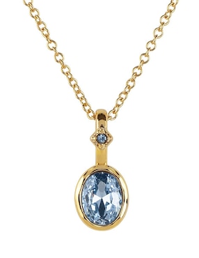 Set collar Luckyly Alea 14 K zirconia cúbica
