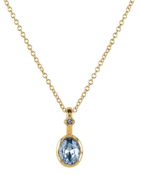 Set collar Luckyly Alea 14 K zirconia cúbica