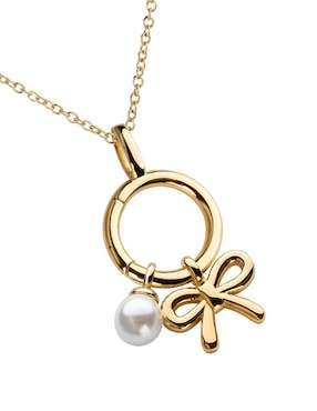 Set collar Luckyly Alea 14 K zirconia cúbica