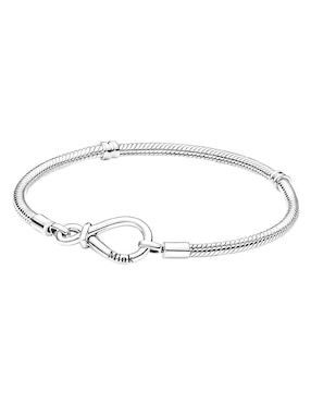Pulsera Mink de plata P 925 con acabado brillante