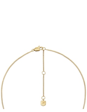 Collar con dije de signo zodiacal Fossil Written In The Stars
