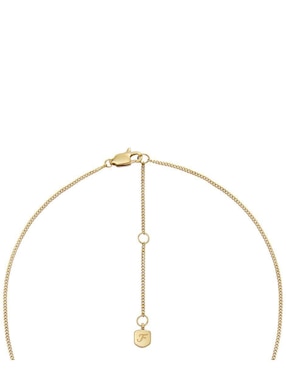 Collar con dije de signo zodiacal Fossil Written In The Stars
