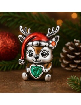 Charm de reno Glamcharm de plata P 925