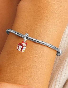 Charm de gato Glamcharm regalo navidad no pica de plata P 925