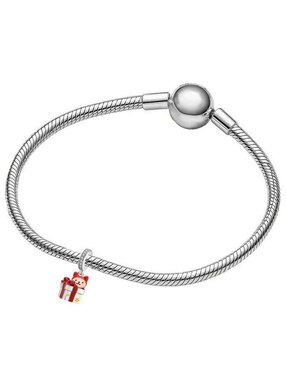 Charm de gato Glamcharm regalo navidad no pica de plata P 925