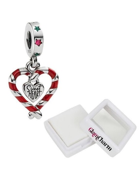Charm de corazón Glamcharm sweet heart de plata P 925