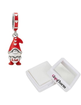 Charm de gnomo Glamcharm navidad de plata P 925