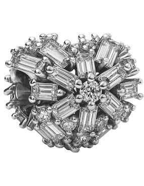 Charm de corazón Glamcharm de plata P 925