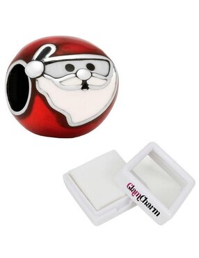 Charm de santa claus Glamcharm de plata P 925