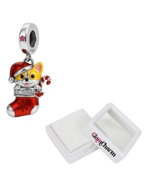 Charm de bota Glamcharm de plata P 925