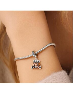 Charm de calabaza Glamcharm de plata P 925