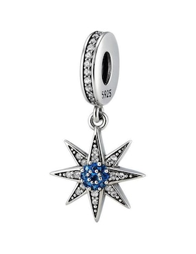 Imagen de producto Charm de estrella Glamcharm de plata P 925