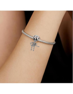 Charm de esqueleto Glamcharm de plata P 925