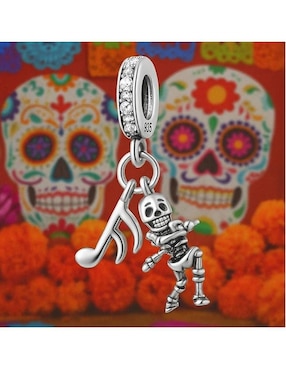 Charm de esqueleto Glamcharm de plata P 925