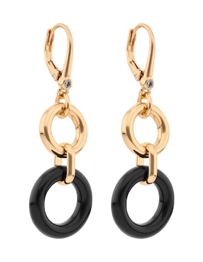Aretes cortos dkny baylor con acabado liso mate