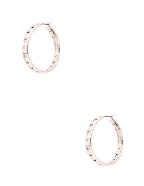 Arracadas Dkny con acabado brillante