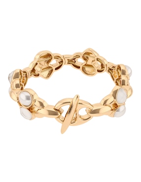 Pulsera Anne Klein Mother Nature acabado pavé