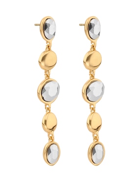 Arestes largos anne klein con acabado liso pavé