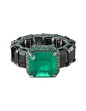 Anillo Gladkova Joyería P 925 de plata esmeralda