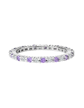 Anillo Gladkova Joyería P 925 de plata amatista brillante