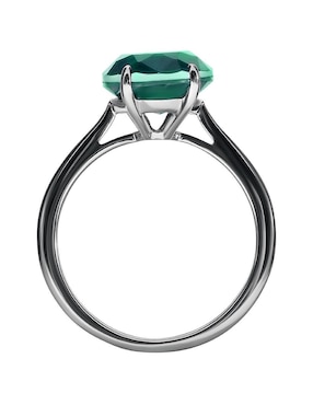 Anillo Gladkova Joyería P 925 de plata esmeralda