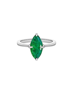 Anillo Gladkova Joyería P 925 de plata esmeralda
