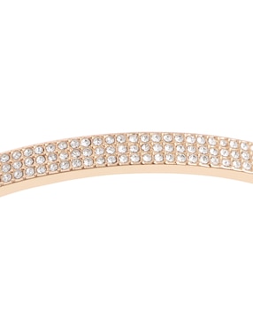 Pulsera Coach con acabado pavé