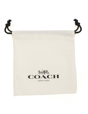 Pulsera Coach con acabado pavé
