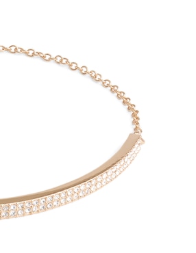 Pulsera Coach con acabado pavé